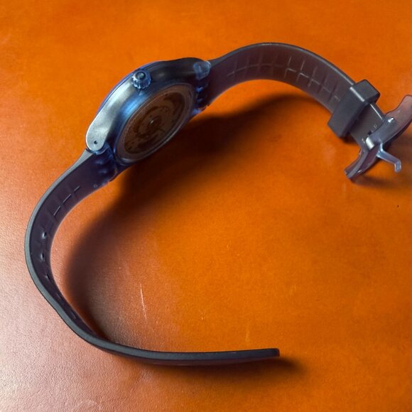 Swatch x Hodinkee Sistem51 Blue Stoplight Neon Remix SO30Z402 - Picture 2 of 16